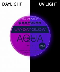 Kryolan AQUACOLOR UV-Dayglow - Water Based Face & Body Paint 14 Kryolan AQUACOLOR UV-Dayglow - Water Based Face & Body Paint