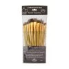 Body Art Brush Sets Royal & Langnickel Brown Taklon 12 Piece Brush Set