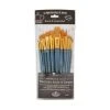 Royal & Langnickel Royal & Langnickle Gold Taklon 12 Piece Brush Set (2) Body Art Brush Sets