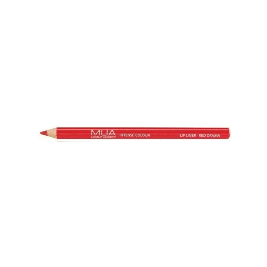 MUA Intense Colour Lip Liner Pencil - Red Drama 3 MUA Intense Colour Lip Liner Pencil - Red Drama
