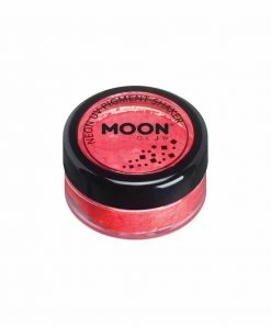 Moon Creations Moon Glow Intense Neon UV Pigment - Red Loose Pigments