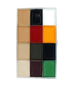 Alcohol Activated Make-up Ripper FX Alcohol Paint Large Palette - Ripper