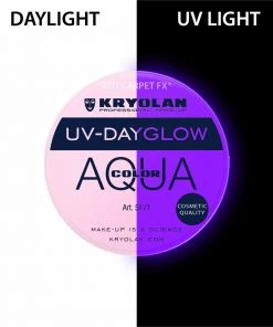 Kryolan AQUACOLOR UV-Dayglow - Water Based Face & Body Paint 16 Kryolan AQUACOLOR UV-Dayglow - Water Based Face & Body Paint