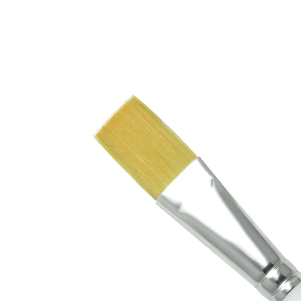 Flat Brushes Royal & Langnickel Soft Grip Stroke 3/4” Brush 3 Flat Brushes Royal & Langnickel Soft Grip Stroke 3/4” Brush