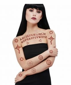 Smiffy's Smiffys Satanic Tattoo Transfers