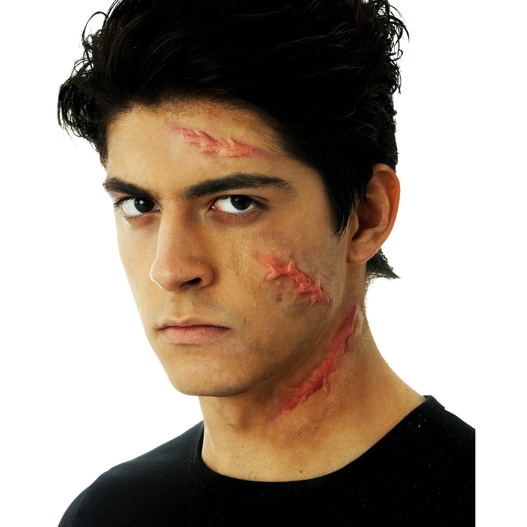 Prosthetics Woochie Latex Prosthetic Scar Set 3 Prosthetics Woochie Latex Prosthetic Scar Set