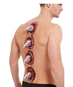 Smiffy's Prosthetics Make-up FX Large Protruding Horns - 4 Prosthetic Spikes