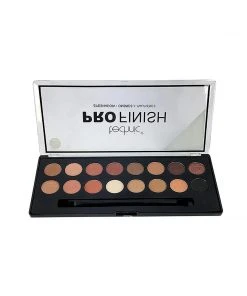Eyeshadow Palettes Technic Pro Finish Toffee Edition Eyeshadow Palette