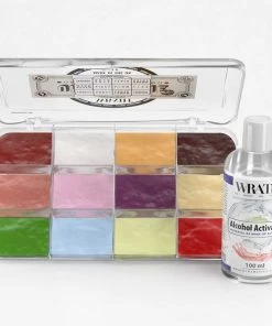 WRATH AA FX Colour Palettes WRATH Alcohol Activated Make-up 12 Palette With Activator - Undertone