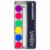 Kryolan AQUACOLOR UV-Dayglow 6 Palette - Face & Body Paint - Basic