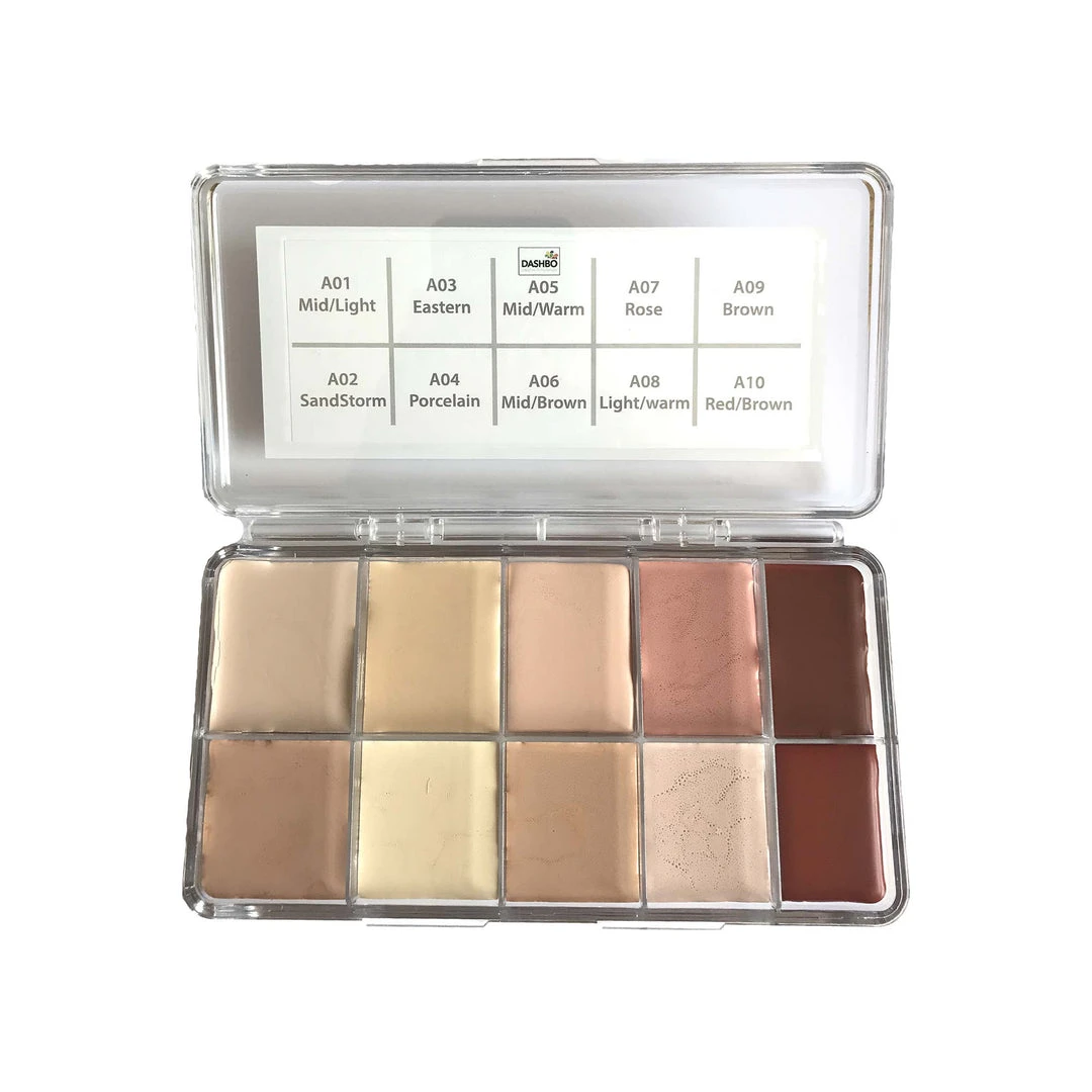Dashbo The Ultimate Studio Grease Paint Palette - Ultracolor Fleshtones 3 Dashbo The Ultimate Studio Grease Paint Palette - Ultracolor Fleshtones