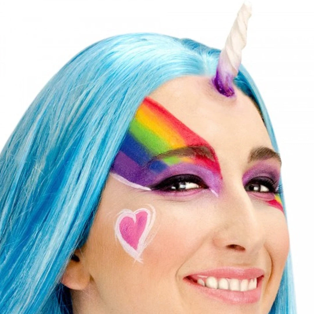 Woochie Latex Prosthetic Unicorn Horn Prosthetics 3 Woochie Latex Prosthetic Unicorn Horn Prosthetics
