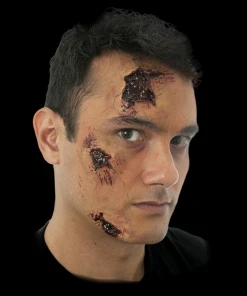 Woochie Latex Prosthetic Gash Set