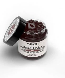 Artificial Bloods WRATH Coagulated Blood - Thick Professional Gel 10 Artificial Bloods WRATH Coagulated Blood - Thick Professional Gel