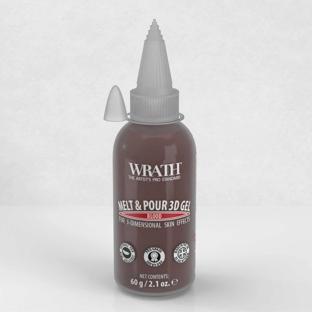 WRATH Melt & Pour 3D Gel - Burns & Skin Effects Gelatine & Foam 5 WRATH Melt & Pour 3D Gel - Burns & Skin Effects Gelatine & Foam