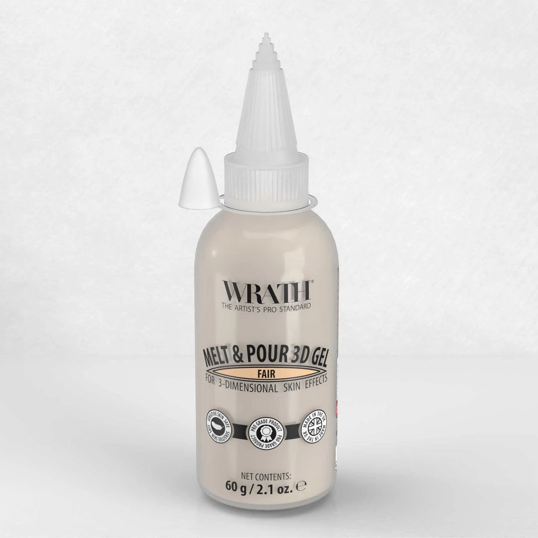 WRATH Melt & Pour 3D Gel - Burns & Skin Effects Gelatine & Foam 6 WRATH Melt & Pour 3D Gel - Burns & Skin Effects Gelatine & Foam