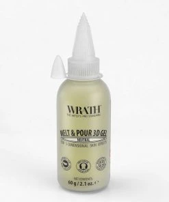 WRATH Melt & Pour 3D Gel - Burns & Skin Effects Gelatine & Foam