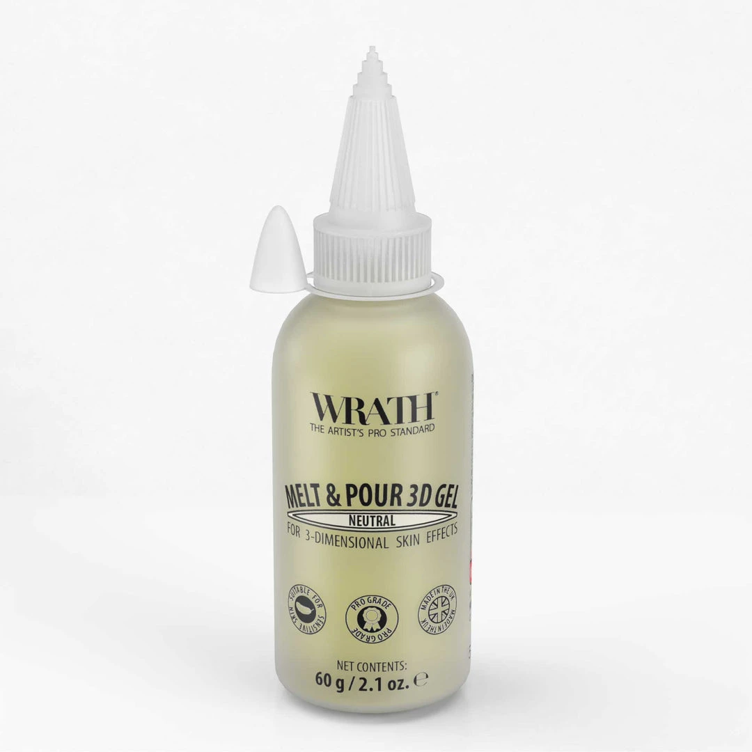WRATH Melt & Pour 3D Gel - Burns & Skin Effects Gelatine & Foam 4 WRATH Melt & Pour 3D Gel - Burns & Skin Effects Gelatine & Foam