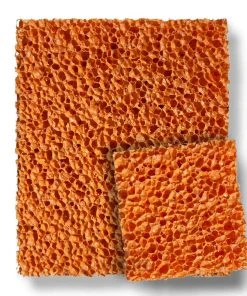 WRATH Orange Rubber Pore Stipple Sponge