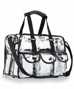 WRATH ProArtist Large Set Bag - Clear PVC Make-up Kit Bag