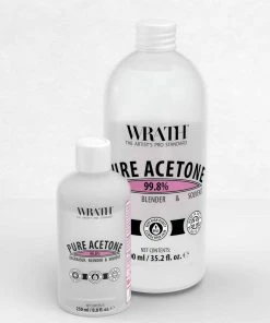 WRATH Pure Acetone 99.8% - Solvent & Degreaser Removers & Solvents