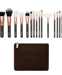 WRATH Rose Gold 16pc Artist Brush Set Brush Sets