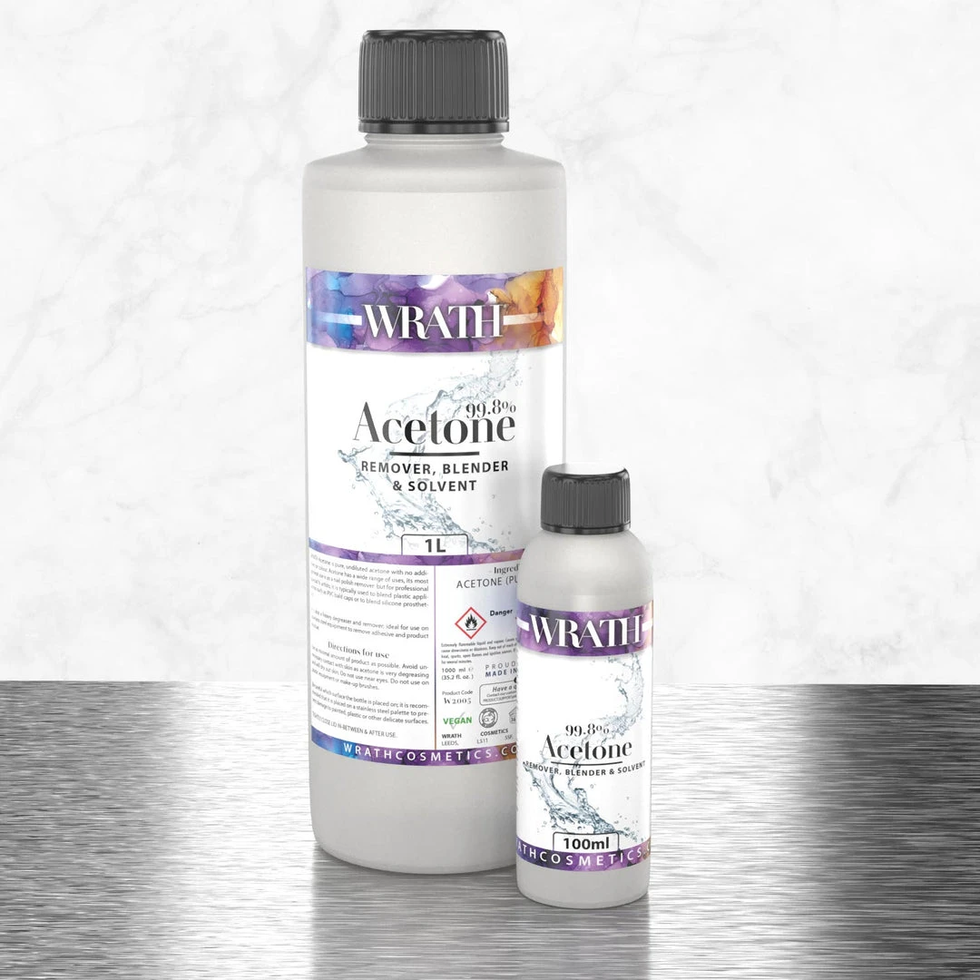 WRATH Pure Acetone 99.8% - Solvent & Degreaser Removers & Solvents 4 WRATH Pure Acetone 99.8% - Solvent & Degreaser Removers & Solvents