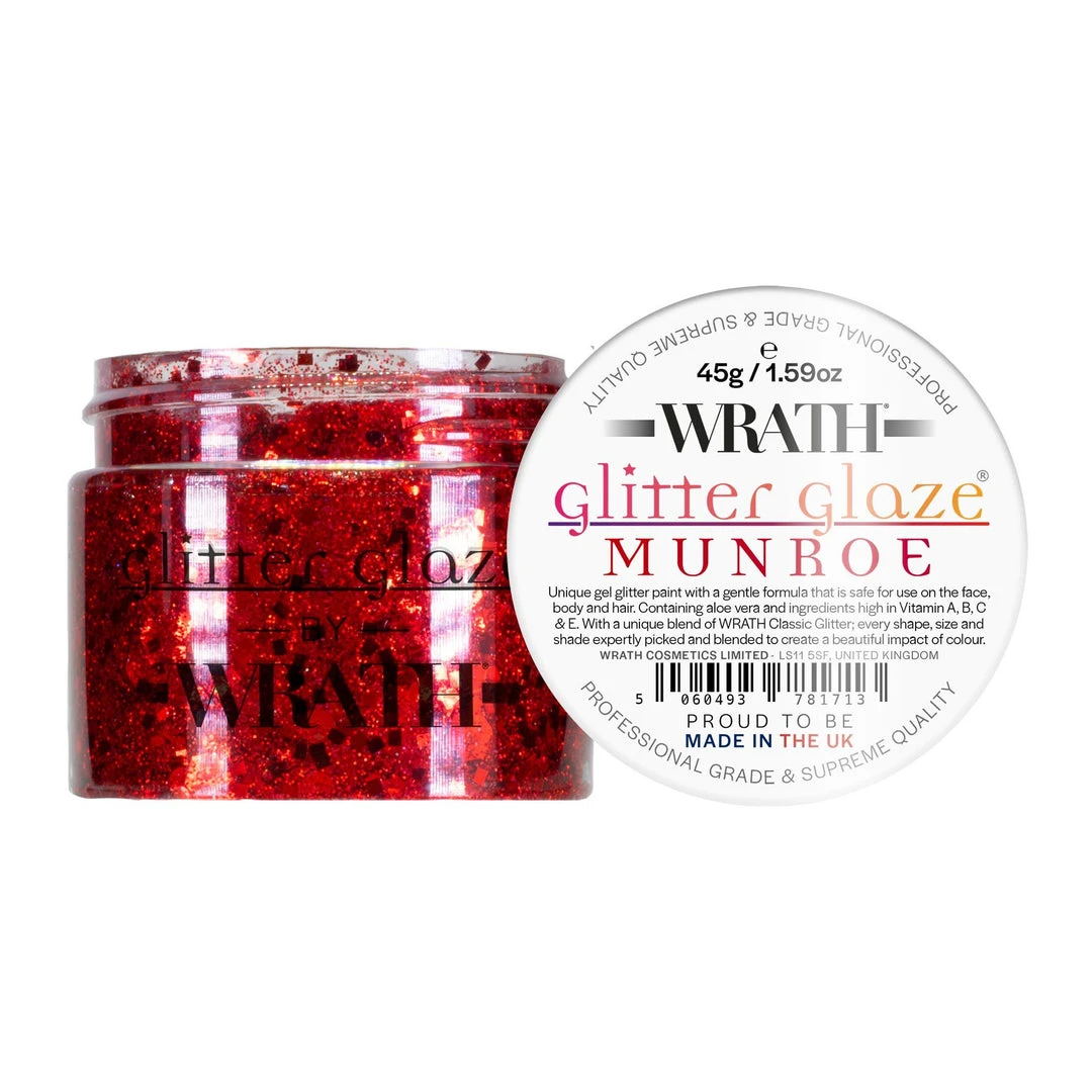 WRATH Glitter Glaze® - Glitter Gel Paint For Face, Body & Hair 16 WRATH Glitter Glaze® - Glitter Gel Paint For Face, Body & Hair