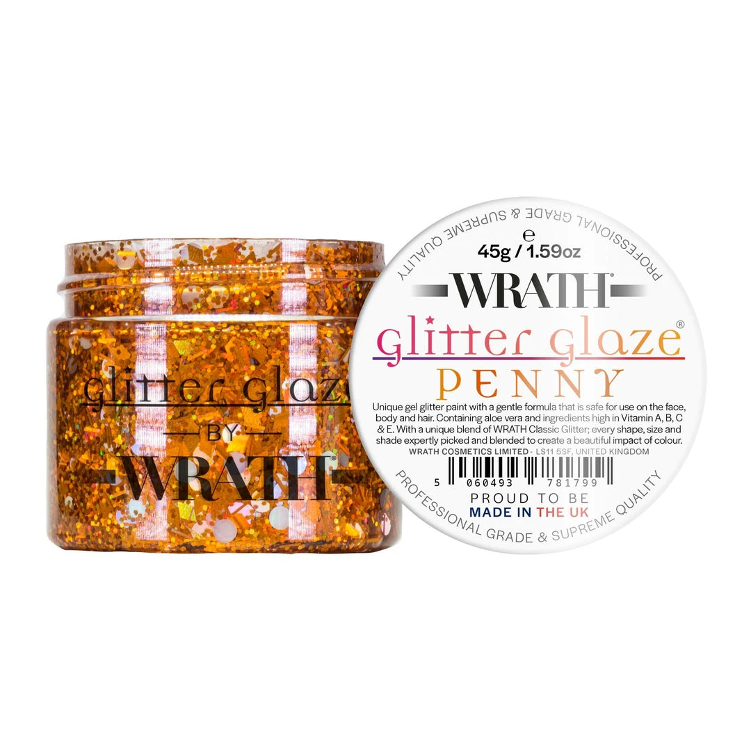 WRATH Glitter Glaze® - Glitter Gel Paint For Face, Body & Hair 15 WRATH Glitter Glaze® - Glitter Gel Paint For Face, Body & Hair