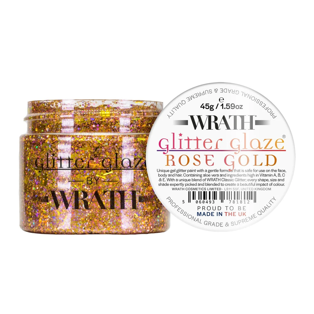 WRATH Glitter Glaze® - Glitter Gel Paint For Face, Body & Hair 17 WRATH Glitter Glaze® - Glitter Gel Paint For Face, Body & Hair