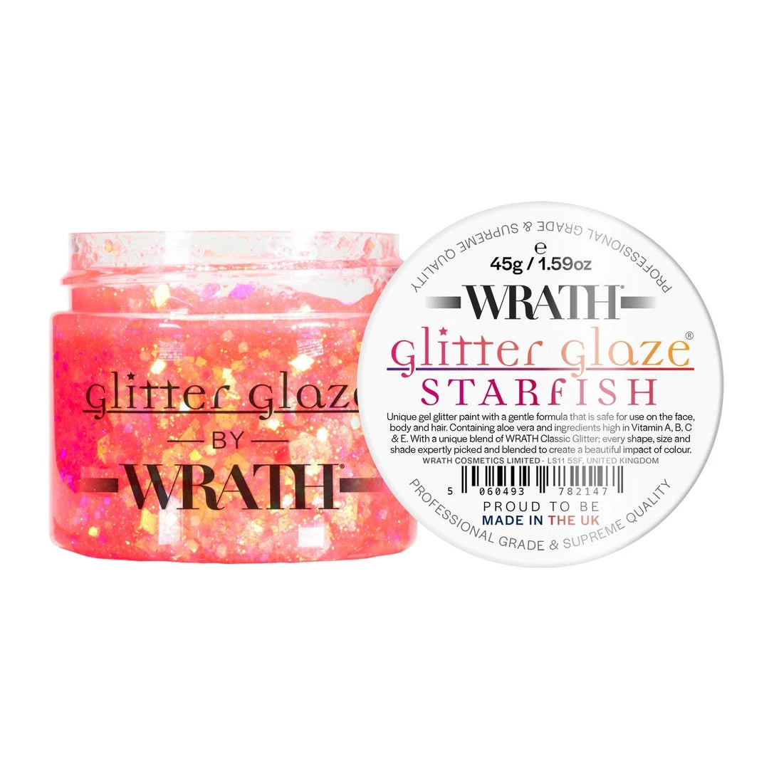 WRATH Glitter Glaze® - Glitter Gel Paint For Face, Body & Hair 28 WRATH Glitter Glaze® - Glitter Gel Paint For Face, Body & Hair