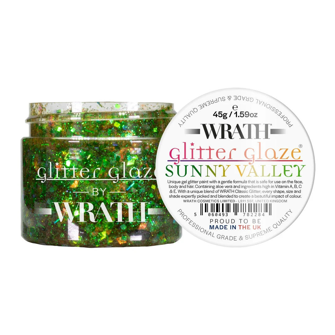 WRATH Glitter Glaze® - Glitter Gel Paint For Face, Body & Hair 36 WRATH Glitter Glaze® - Glitter Gel Paint For Face, Body & Hair