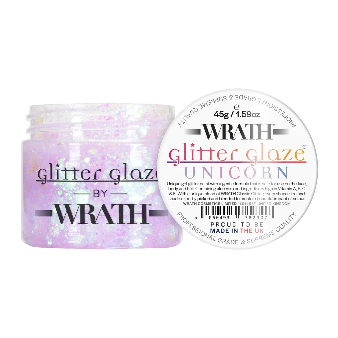 WRATH Glitter Glaze® - Glitter Gel Paint For Face, Body & Hair 37 WRATH Glitter Glaze® - Glitter Gel Paint For Face, Body & Hair