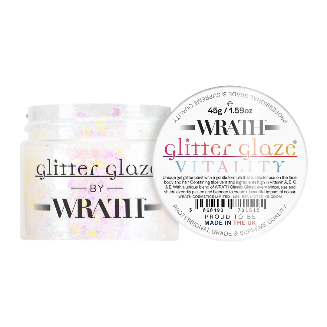 WRATH Glitter Glaze® - Glitter Gel Paint For Face, Body & Hair 7 WRATH Glitter Glaze® - Glitter Gel Paint For Face, Body & Hair