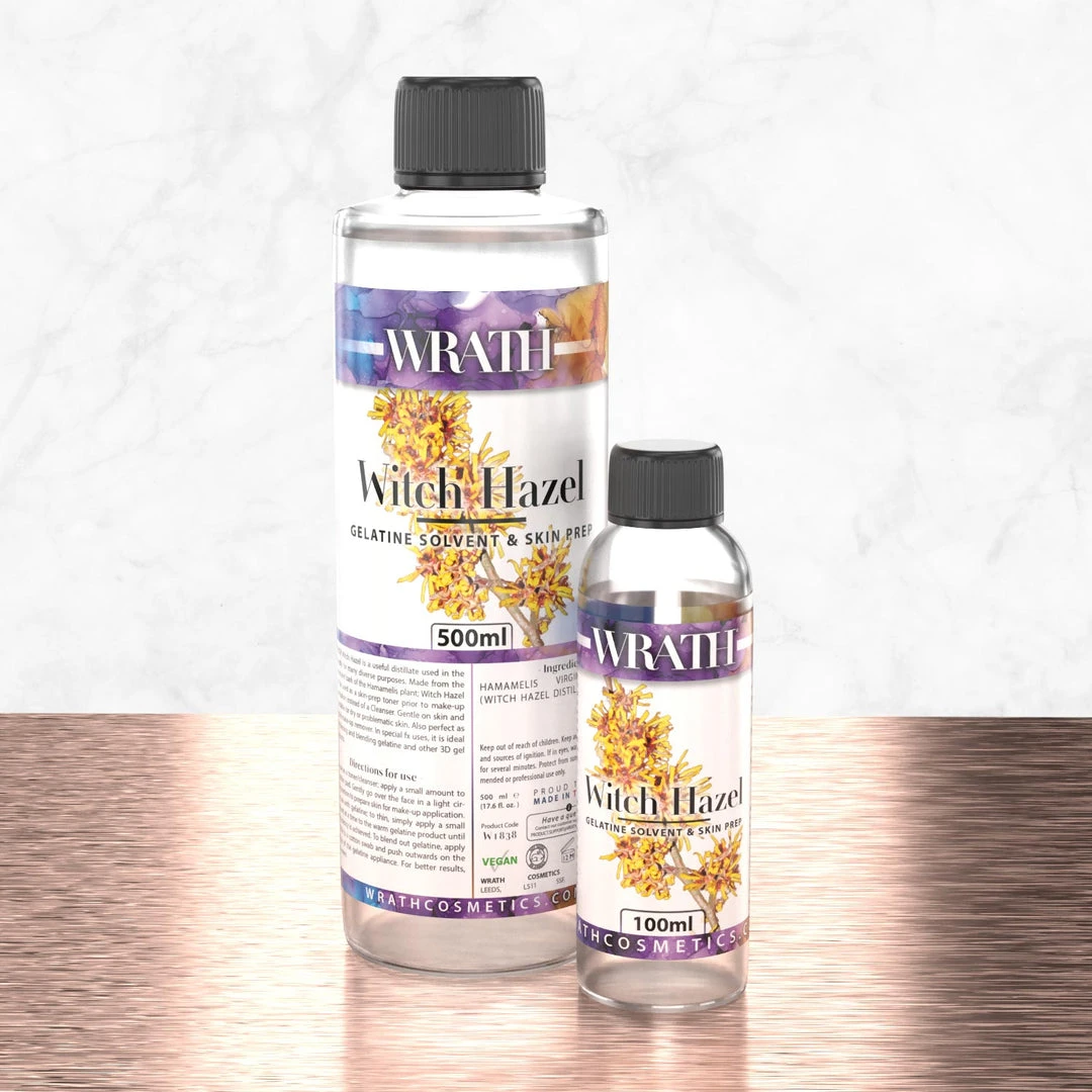 WRATH Witch Hazel - Skin Prep & Gelatine Blender Removers & Solvents 4 WRATH Witch Hazel - Skin Prep & Gelatine Blender Removers & Solvents