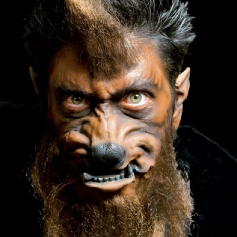 Woochie Latex Prosthetic Werewolf Face Set Prosthetics 3 Woochie Latex Prosthetic Werewolf Face Set Prosthetics