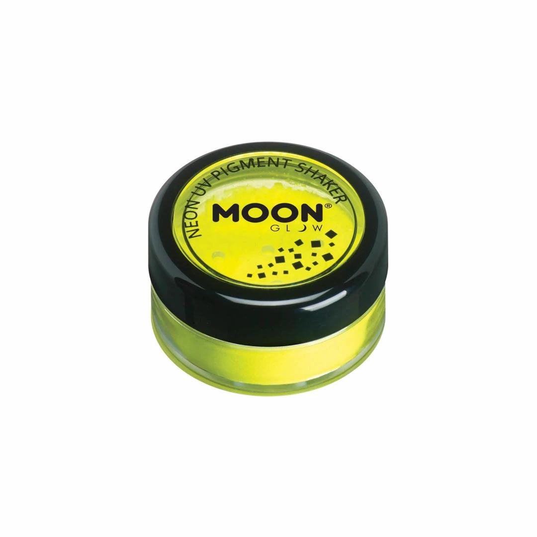 Moon Creations Moon Glow Intense Neon UV Pigment - Yellow 3 Moon Creations Moon Glow Intense Neon UV Pigment - Yellow