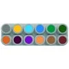 Grimas Pure Water Makeup 12 Colour Palette (B) 1 Grimas Pure Water Makeup 12 Colour Palette (B)
